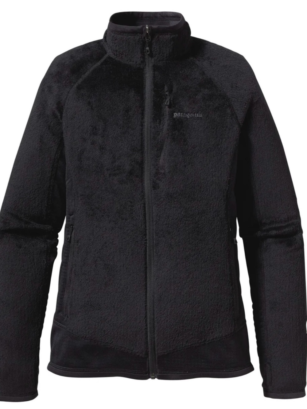 Patagonia Black Women's Full-Zip Fleece Utility Jacket